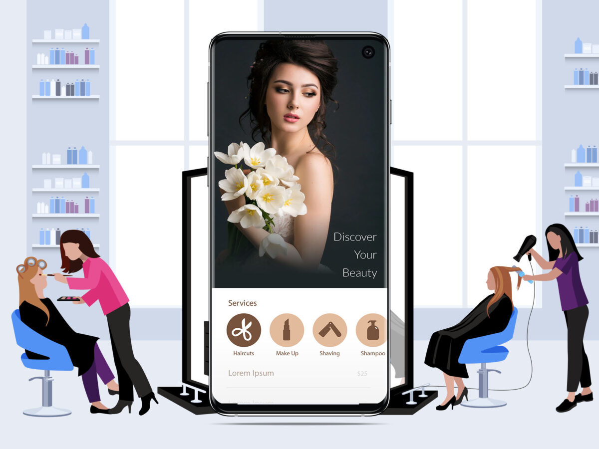salon beauty services app