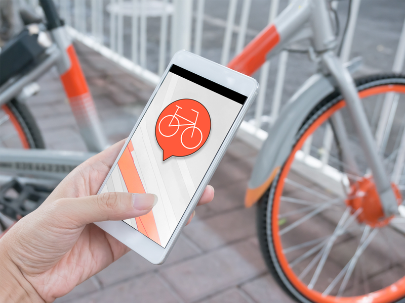bike sharing app development