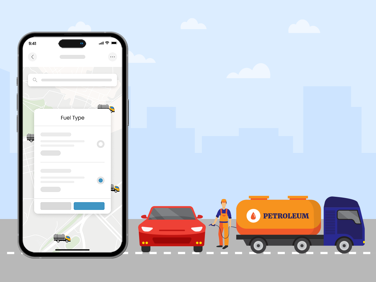 fuel delivery app development