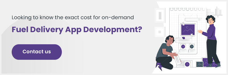 fuel delivery app cost